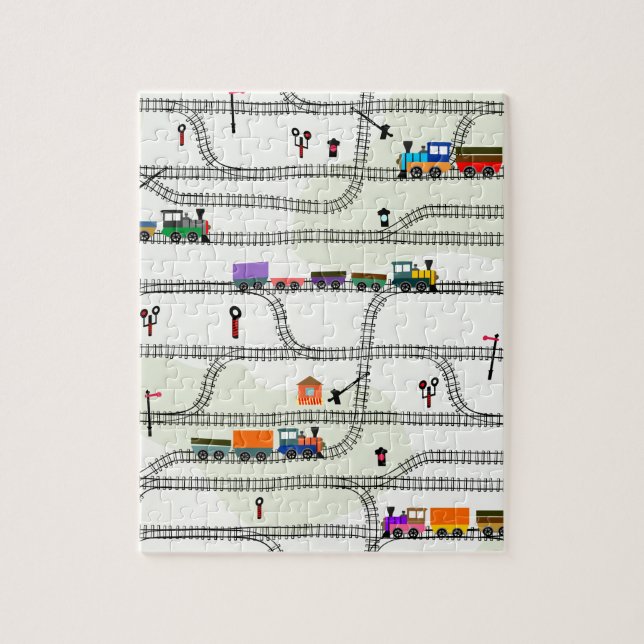 Railway Jigsaw Puzzle (Vertical)
