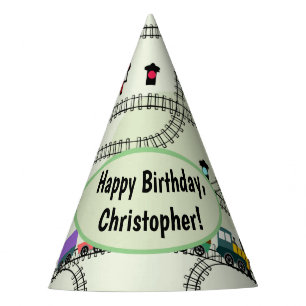 Railway Kids Trains & Tracks Party Hat
