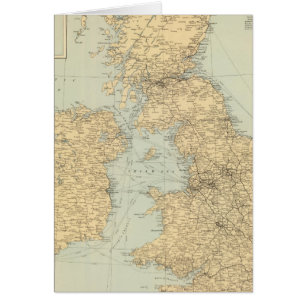 Railway map, British Isles