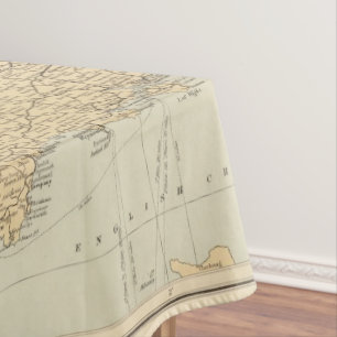 Railway map, British Isles Tablecloth