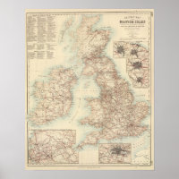 Railway Map of the British Isles