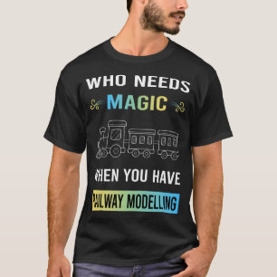 Railway Modelling Model Railroading Train Trains T-Shirt