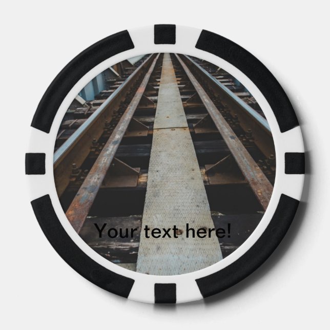 "Railway" Poker Chips (Front)