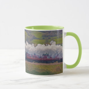 Railway Steam Train for Trainspotters Art II Mug