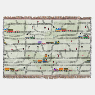 Railway Throw Blanket