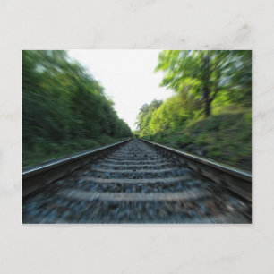 Railway Tracks Postcard