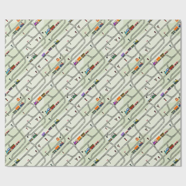 Railway Wrapping Paper (Flat)