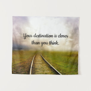 Railways of life tapestry