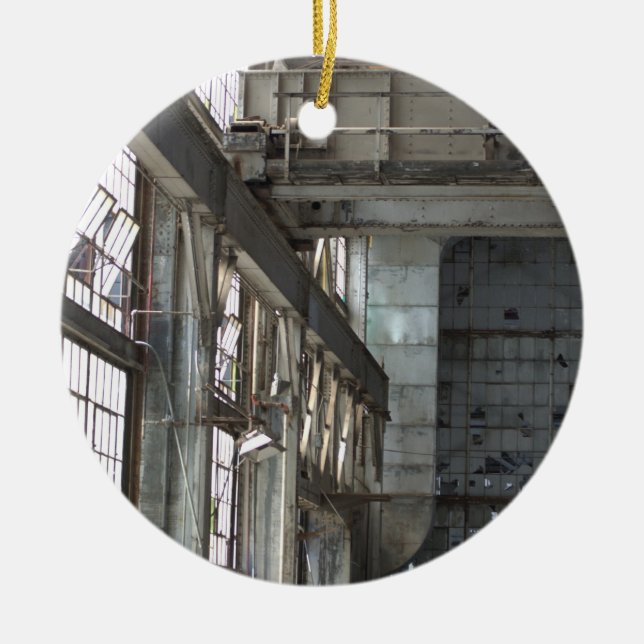 Railyard Ceramic Ornament (Front)