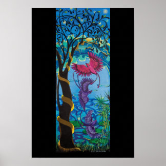 Rain birds at 6:30 poster