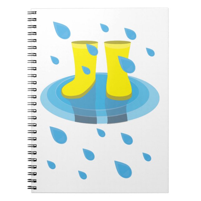 Rain Boots Notebook (Front)