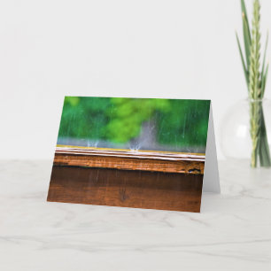 Rain, card