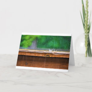 Rain, card