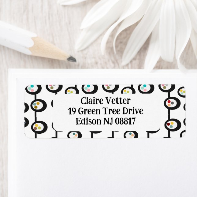 Rain Chains  Return Address Label (Insitu)