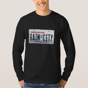 Rain City Seattle Washington State Hometown Neighb T-Shirt