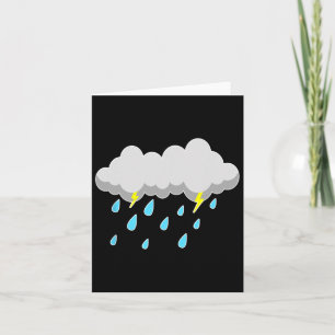 Rain Cloud Halloween Easy Costumae Last Minute  Card
