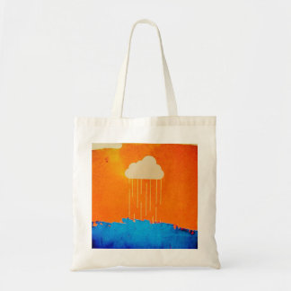 Rain Cloud Tote Bag