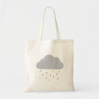 Rain Cloud Tote Bag