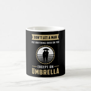 Rain Cloud Weather Umbrella Raindrop Rainy Gift Coffee Mug