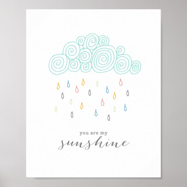 Rain Clouds Poster (Front)