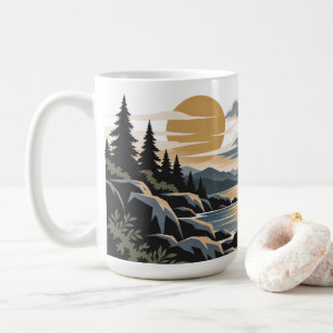 Rain Coming In Modern Nature Mug