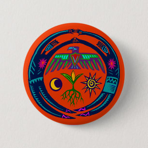 Rain Dance 6 Cm Round Badge