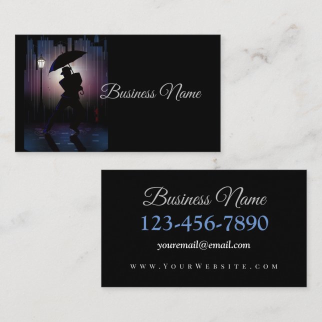 Rain Dance Business Card (Front/Back)