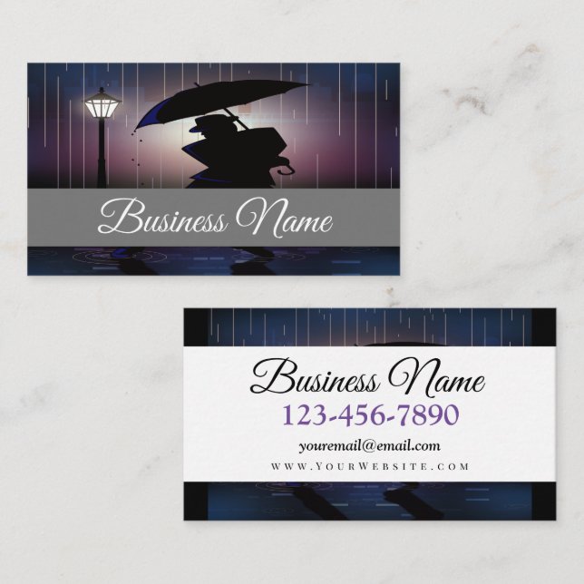 Rain Dance Business Card (Front/Back)