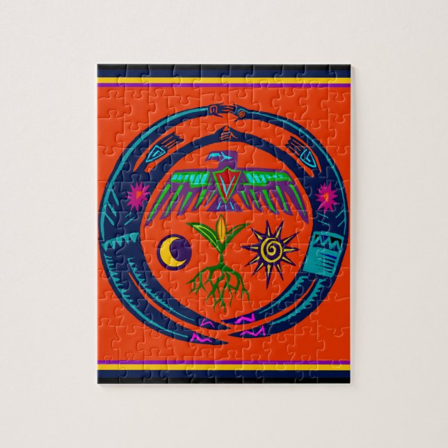 Rain Dance Jigsaw Puzzle (Vertical)