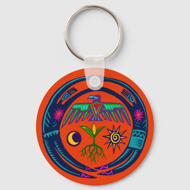Rain Dance Key Ring (Front)