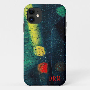Rain Dotted Green iPhone 11 Case
