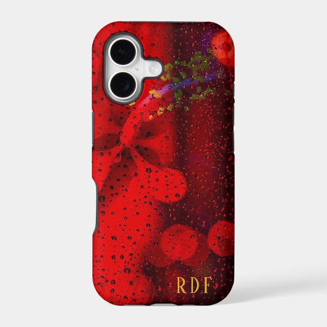 Rain Dotted Red (Back)