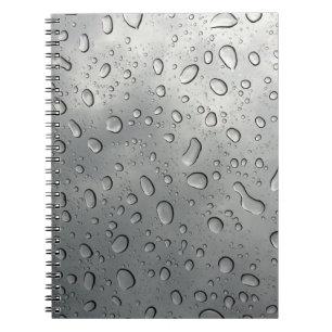 Rain Drop Notebook