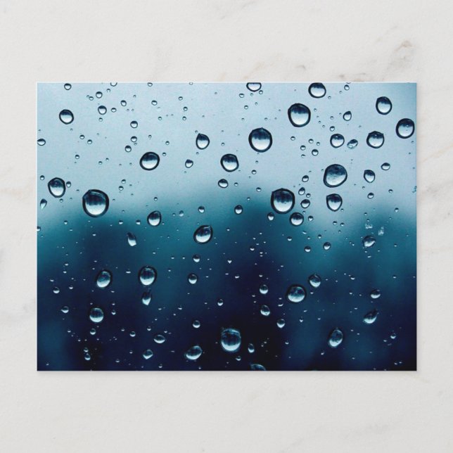 Rain drop Postcard (Front)