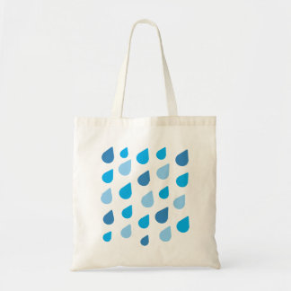rain drop tote bag