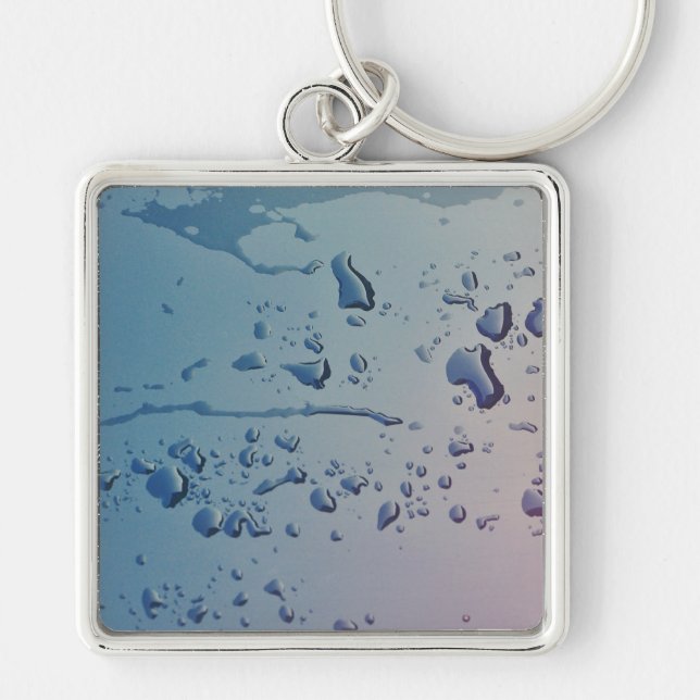 Rain drops key ring (Front)