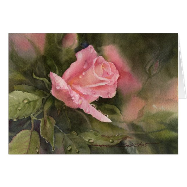 Rain Drops on Roses (Front Horizontal)