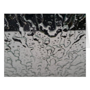 Rain drops on the window