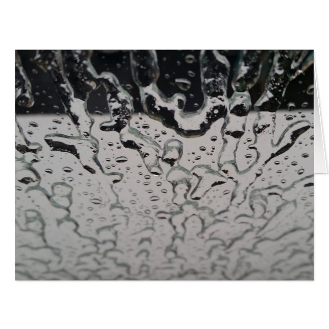 Rain drops on the window (Front Horizontal)