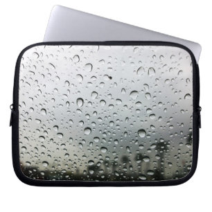 Rain Drops on the Windshield in California Laptop Sleeve