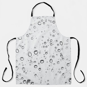 Rain drops rainy wet droplets apron