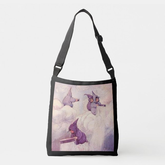 Rain Faeries Making Rain Crossbody Bag (Front)