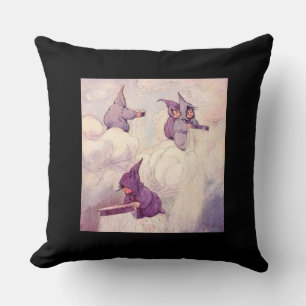Rain Faeries Making Rain Cushion