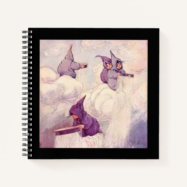 Rain Faeries Making Rain Notebook (Front)