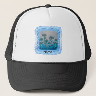 Rain Flowers Trucker Hat