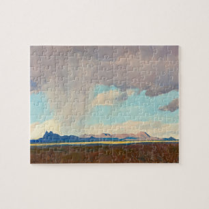 Rain for the Gulf by Maynard Dixon Jigsaw Puzzle