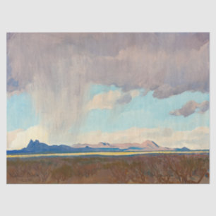 Rain for the Gulf by Maynard Dixon Tissue Paper