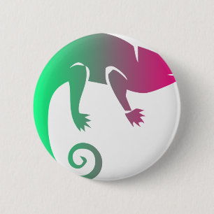 Rain Forest Animals 6 Cm Round Badge