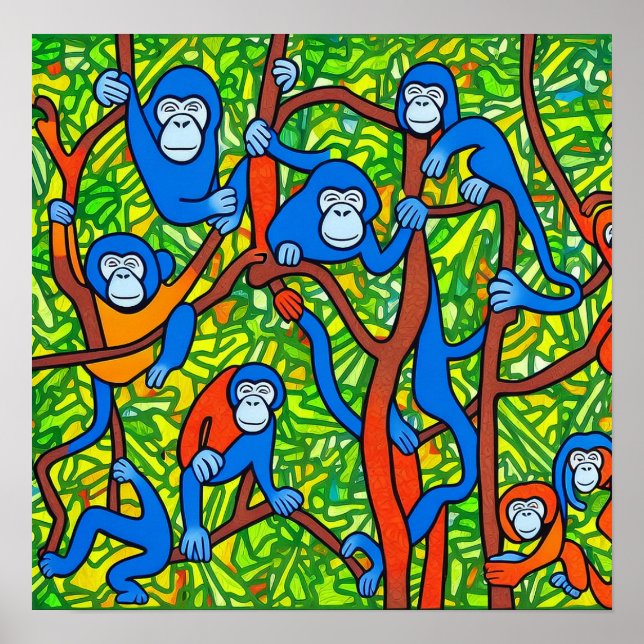 Rain Forest - Canvas Art Print (Front)