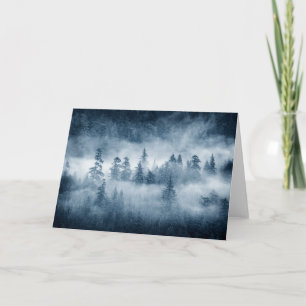 Rain Forest Clouds in the Pacific Northwest Card